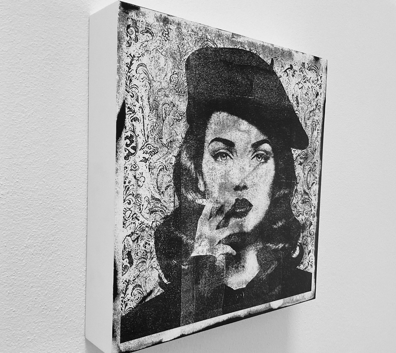 Gemälde: fobe: Lady from Paris, UNIKAT – Neu (gemäss Beschreibung) aus Meilen von Smgdesign 2