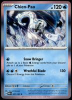 Pokémon Chien-Pao 057/182 Holo Rare EN SV04 Paradox Rift