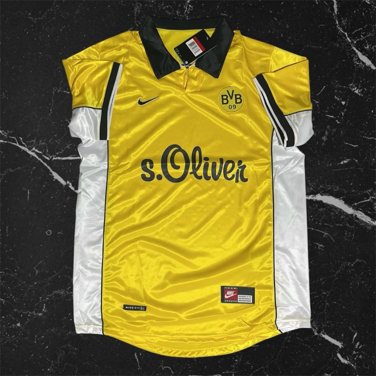 BVB Leibchen & Hosen: Retro BVB Trikot Grösse L, S.Oliver – Neu (gemäss Beschreibung) aus Frenkendorf von a_1999