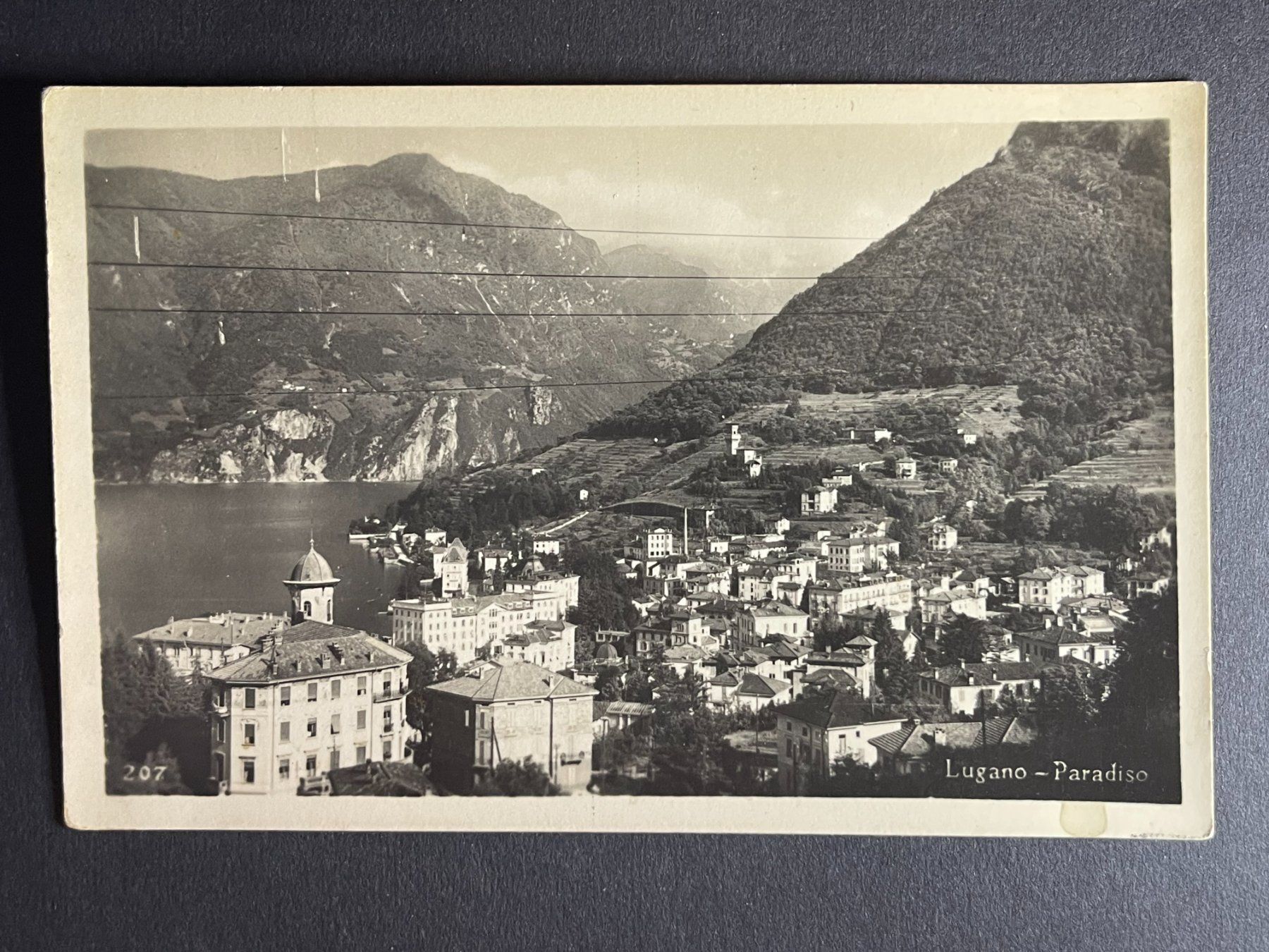 Cartoline postali: Lugano - Paradiso – Usato da Steg VS venduto da _vinci_