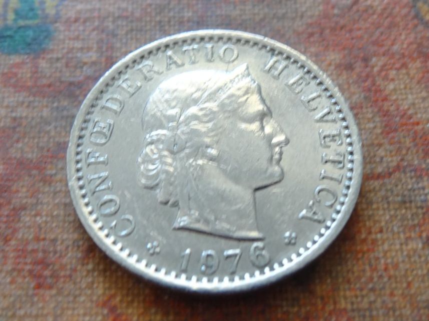 Tutti le monete: 20 Rp. 1976 – Usato da Romanel-sur-Lausanne venduto da Swift13