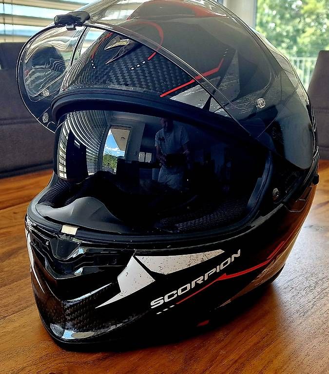 Caschi & visiere: Scorpion EXO-1400 Carbon XXL – Usato da Klingnau venduto da Kiwa 3