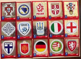 TOPPS EM 2024 / 15 x FOIL topps WAPPEN