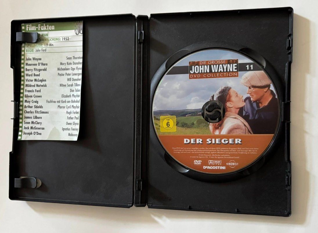 Tutti i DVDs: John Wayne Der Sieger (1952) DVD Vol.11 – Usato da lupfig venduto da maniacs666 1