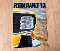 RENAULT 12 Verkaufsprospekt