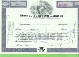 Massey-Ferguson Limited 1968