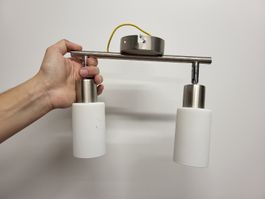 Ceiling Lamp with 2 Spotlights