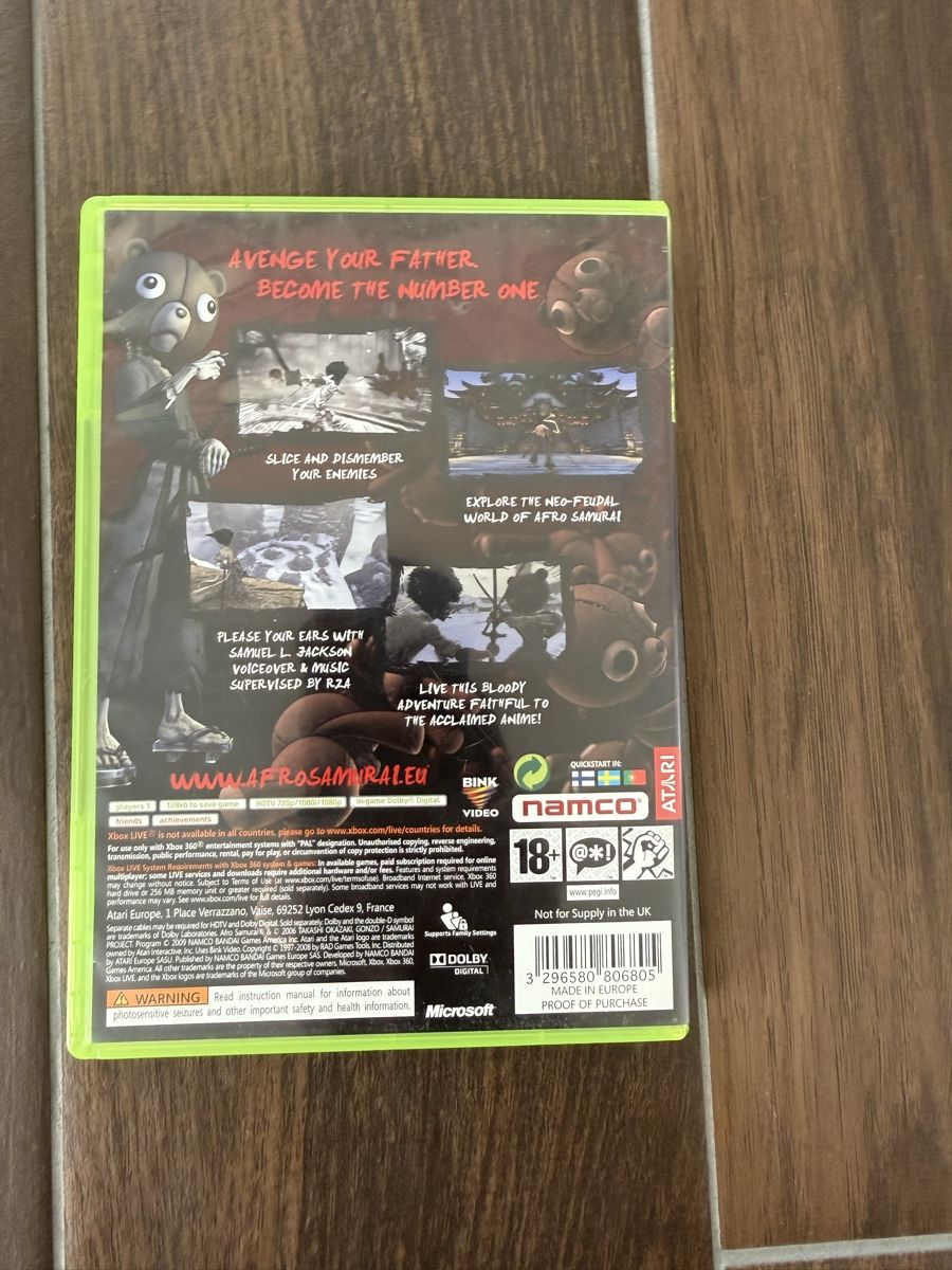 Giochi: XBOX 360 Spiel: Afro Samurai 🎮  – Usato da Staufen venduto da hadornski1 1