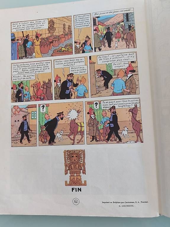 Comics: Tintin / Le temple du soleil  – Gebraucht aus Martigny von paquito60 3
