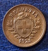 1 RAPPEN SCHWEIZ - JAHR 1925