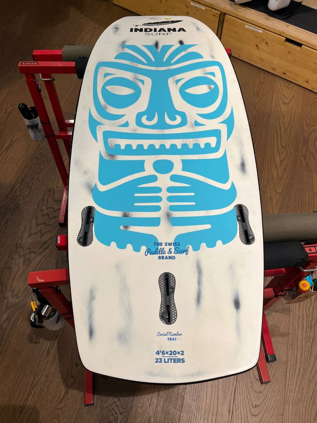 Indiana Tavole da surf e di nuoto: Indiana, Wakesurf Pro 4`6 – Nuovo e nell'imballaggio originale da Hinwil venduto da Sport-trend-shop 2