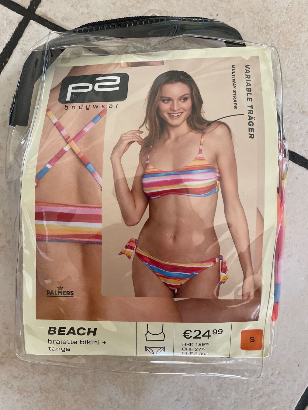 Maillots de bain & Bikinis: Neues gestreiftes P2 Bikini Gr. S – Neuf avec emballage d'origine à Obergerlafingen par cabo4