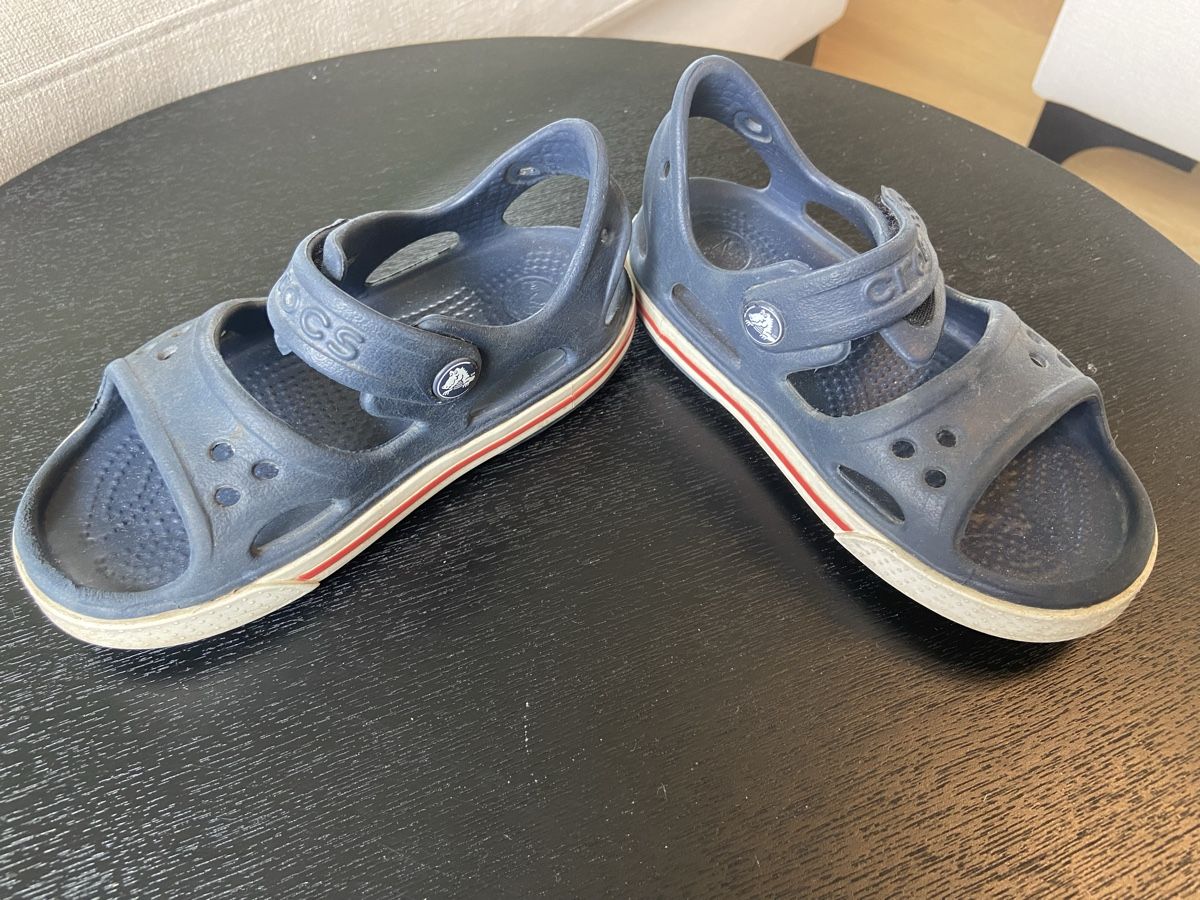 Crocs Scarpe per ragazzi: Coole Crocs Sandale Kinder Gr. 25/26 – Usato da Brig venduto da jch_rq8z 3