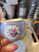 Demitasse-Tasse mit untertasse aus Porzelan Furstenberg