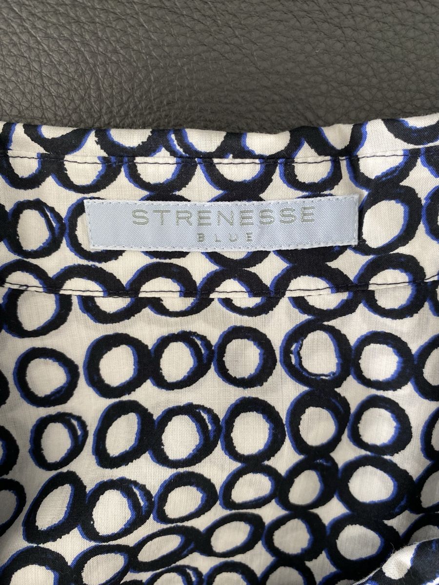 Strenesse Camicette: STRENESSE BLUE  Bluse Gr.38, blau-weiss – Usato da Schaffhausen venduto da Fie 1