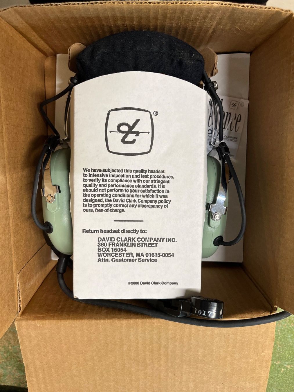 David Clark Casques audio: David Clark H10-13.4 Headset Microphone S399 – Neuf (Voir description) à Basel par B.W.B. 4