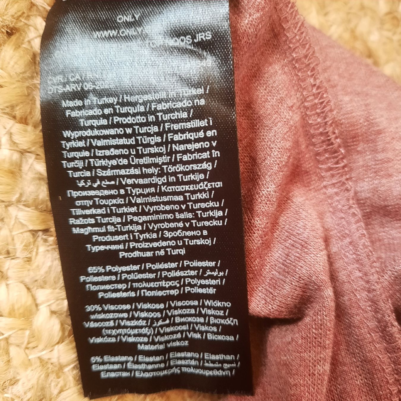 Only Tops: ONLY Kurzarm Pullover Grösse L Rose Braune Melange – Neu und originalverpackt aus Solothurn von lsc_pf99 6