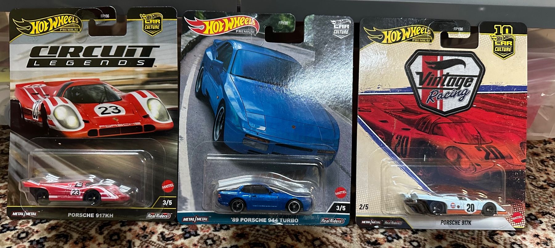 Hot Wheels Modellini d'auto: Porsche Premium Set 3 Stück Hot Wheels – Usato da Bergdietikon venduto da Freili71