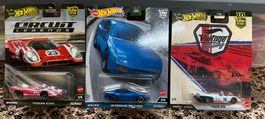 Porsche Premium Set 3 Stück Hot Wheels