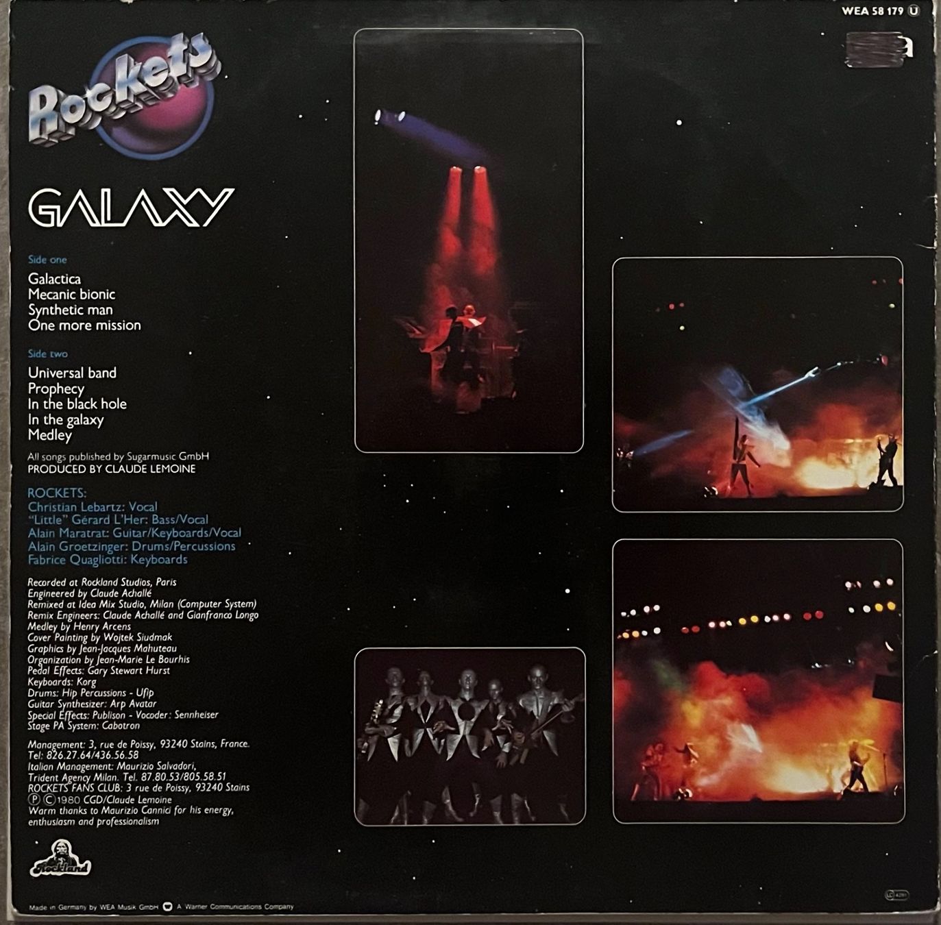 Schallplatten: ROCKETS - GALAXY - 33 Tours – Gebraucht aus Bussigny von vinyl-pas-cher 1