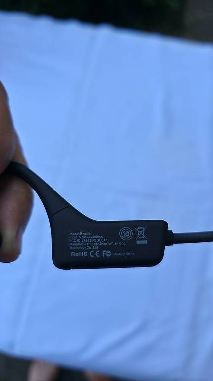 Kopfhörer: Bluetooth Open-Ear Sportkopfhörer mit Mikrofon – Gebraucht aus Dornach von IP5 1