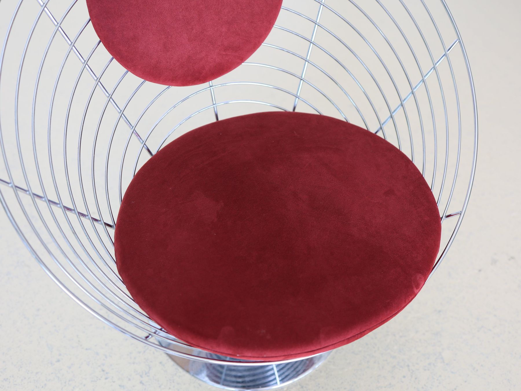 Vitra Sedie: Verner Panton Wire Cone Chair | Rot – Usato da Meinisberg venduto da atelier_TILIJA 1