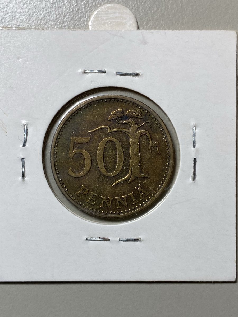 Tutti le monete: Finland - 50 pennia - 1963 – Usato da Payerne venduto da Mike1682 1