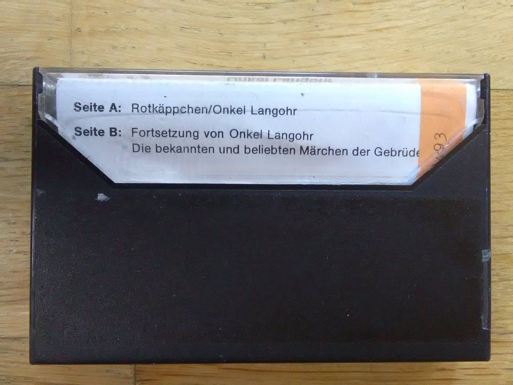 Kompaktkassetten: Rotkäppchen: Onkel Langohr (BibliothekX) – Gebraucht aus St.Galllen von elkaphone 4