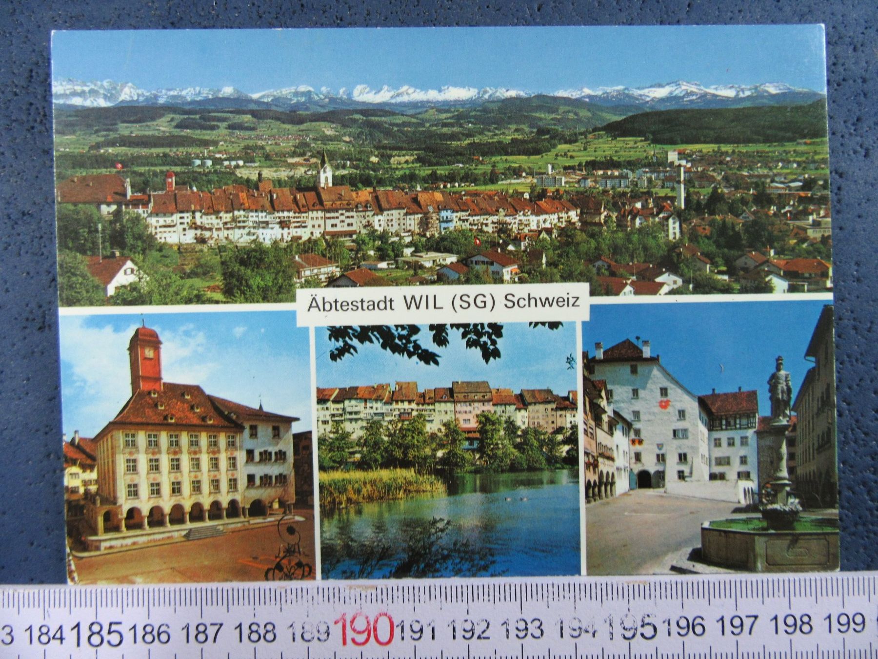 Cartoline postali: ÄBTESTADT WIL SG AK – Usato da Ettingen venduto da Hausi4711