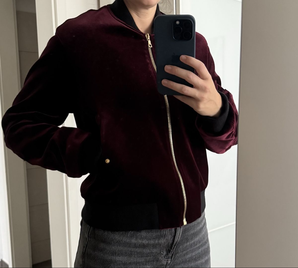 Sandro Vestes: Sandro Bomberjacke Samt – D'occasion à Zürich par tebi14 6
