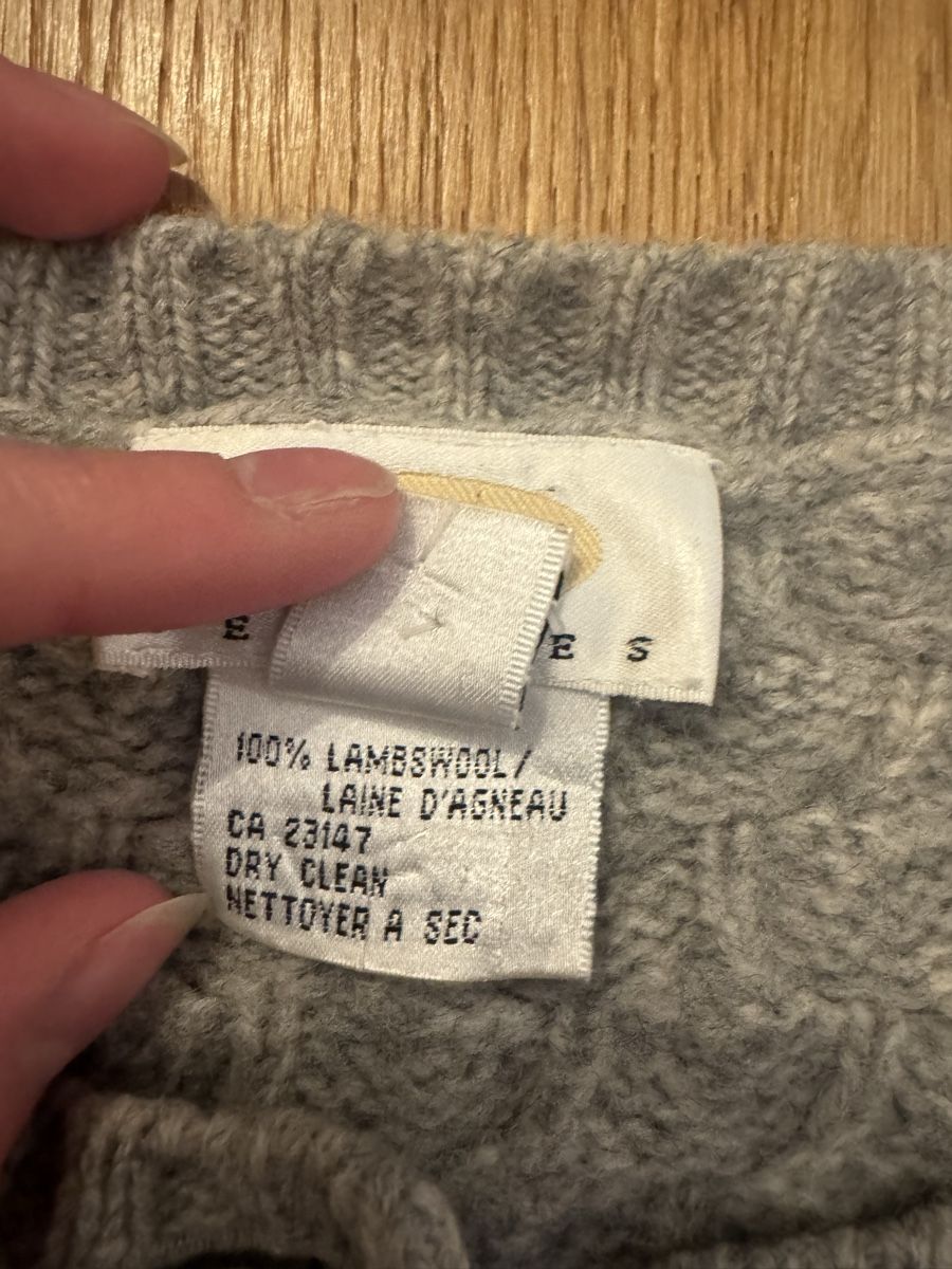 Pullover & Sweatshirts: Cardigan grau Wolle, Talbots – Gebraucht aus Solothurn von jgu_xfz2 2