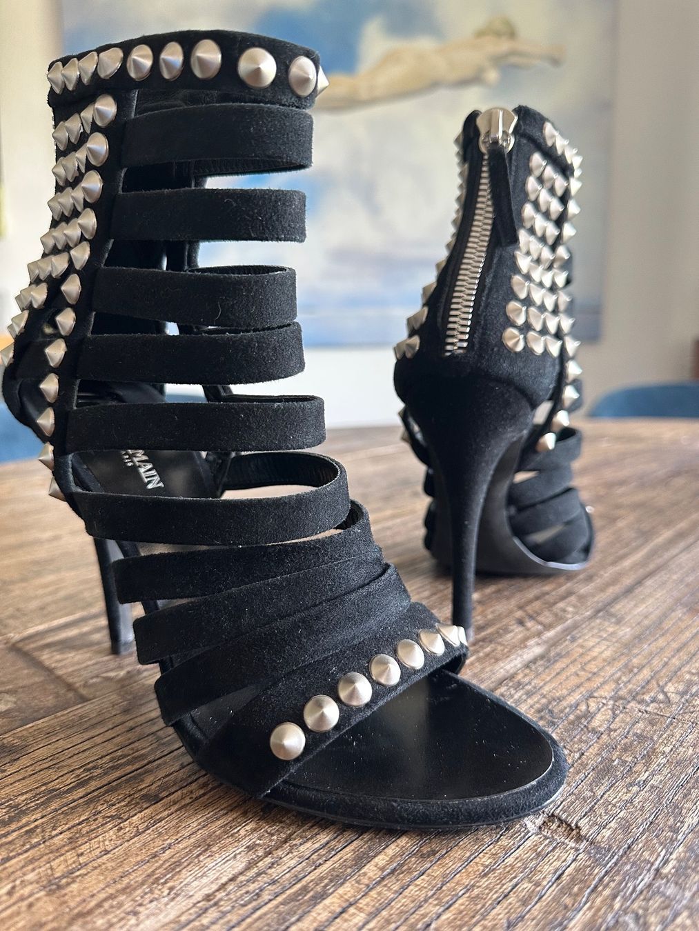Balmain Scarpe da donna: Giuseppe Zanotti pour Balmain 37.5 ein Mal getragen – Usato da Wollerau venduto da NinaWollerau