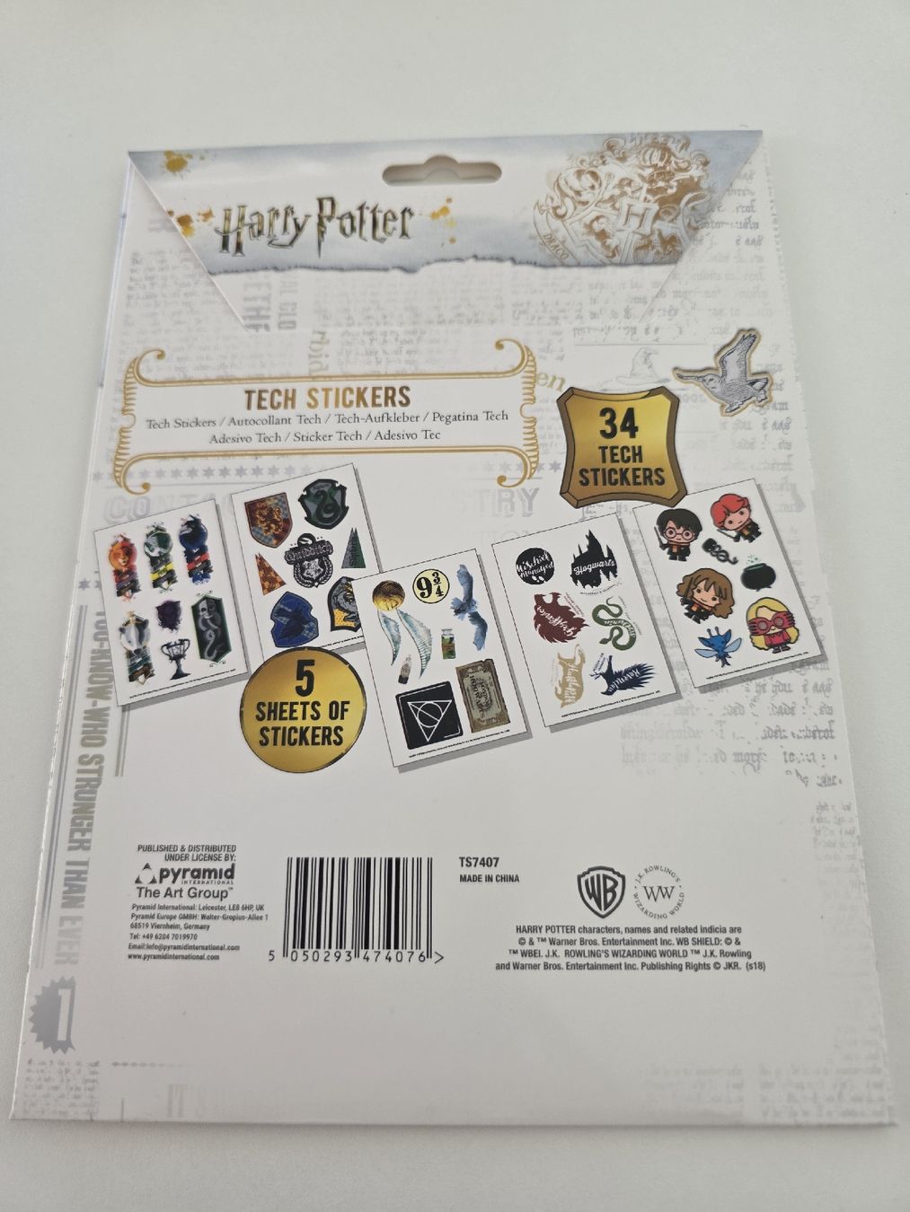 Aufkleber: Harry Potter Sticker – Neu und originalverpackt aus Zürich von Jesushunter 1