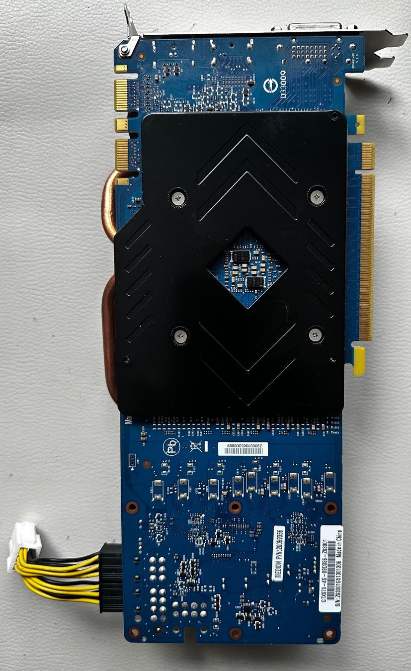 Medion Grafikkarten: GTX 970 Grafikkarte mit 4Gb PCI – Gebraucht aus Glarus von Nokinbike 1