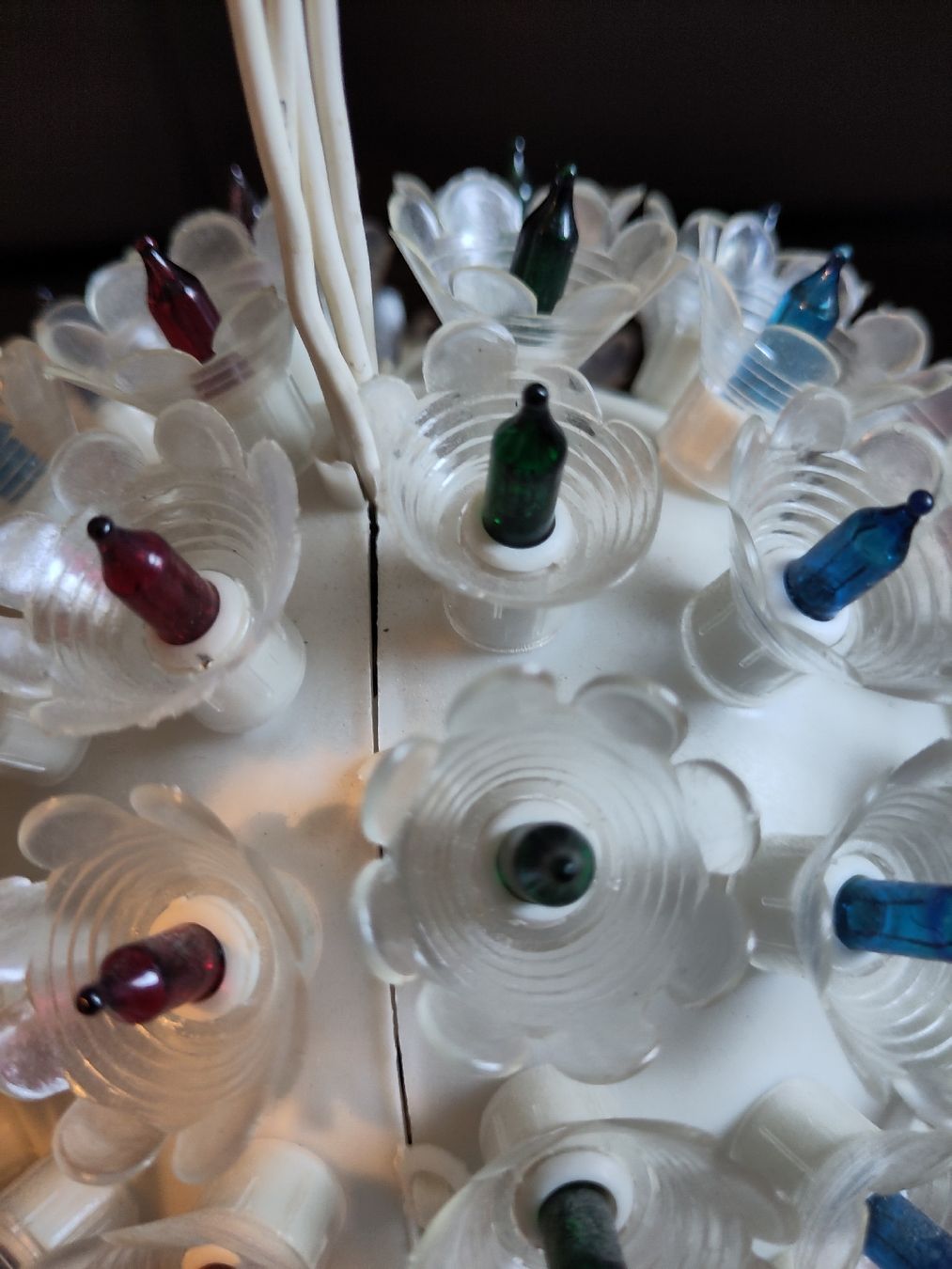 Tutte le decorazioni: Blumenkugel-Lampe mit mehrfarbigen Lichtern – Usato da Zürich venduto da ili_jzy7 6
