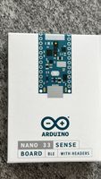 Arduino Nano 33 Sense Board BLE with headers