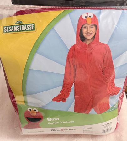 Elmo-Kostüm – Sesamstrasse - Grösse: L/XL