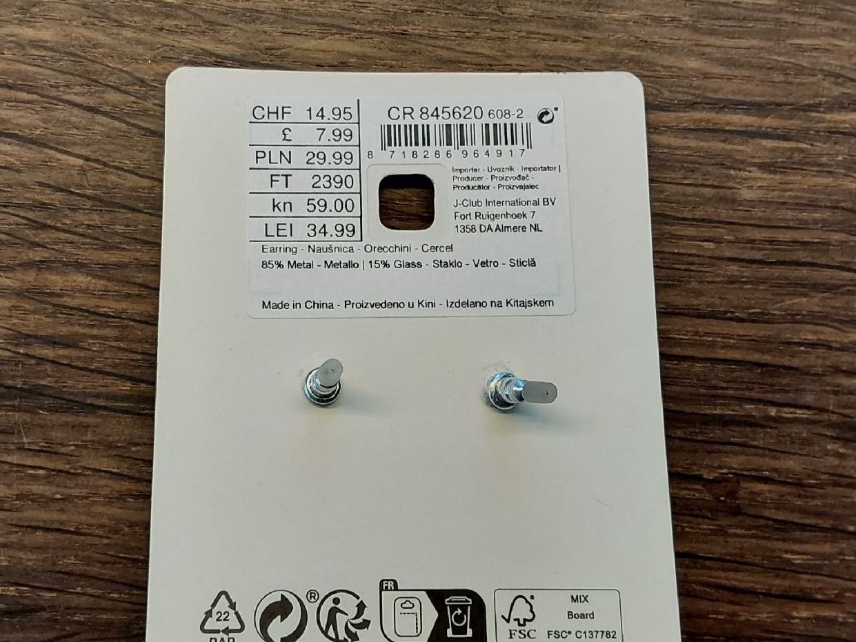 Boucles d'oreille: Ohrstecker neu – Neuf avec emballage d'origine à Köniz par scopello12 2