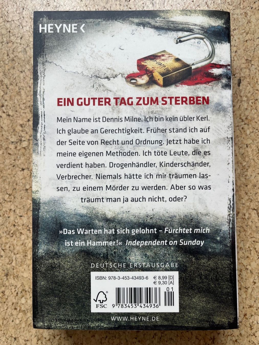 Livres: Taschenbuch "Fürchtet mich", Simon Kernick – D'occasion à Grosswangen par Vita500 1