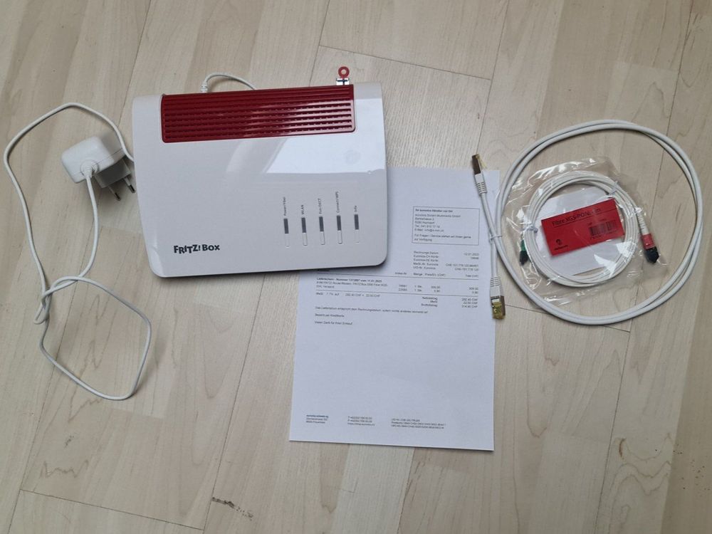 AVM FRITZ! Router/Modem: FRITZ!Box 5590 Fiber XGS | Kaufen auf Ricardo