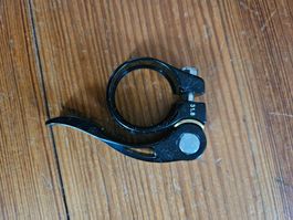 Fahrrad Sattelklemme schwarz