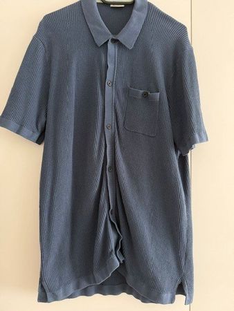 Scotch & Soda Hemd Gr. L kurzarm Sommer Neuwertig