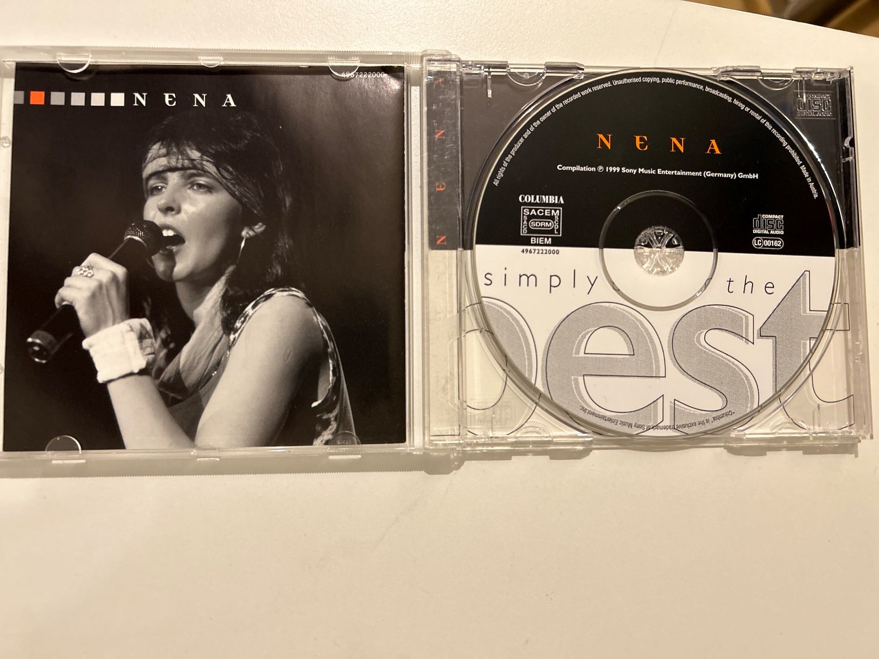 CD: CD- Nena - Simply the best – Usato da Guntershausen venduto da Gloominati 2