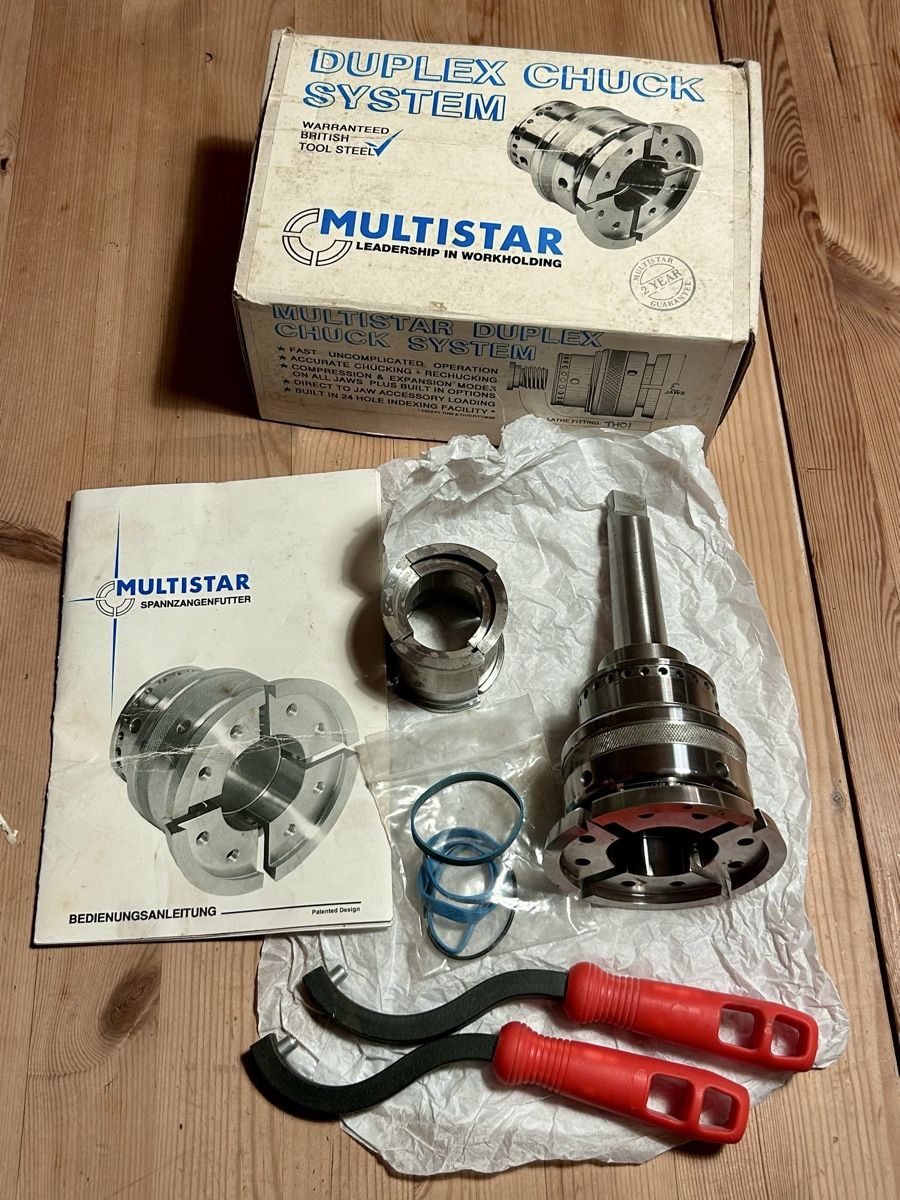 Alle Werkzeuge: Drechslerfutter Spannfutter Soannzangenfutter Multistar Mk3 – Gebraucht aus Reichenbach i. K. von Arve70
