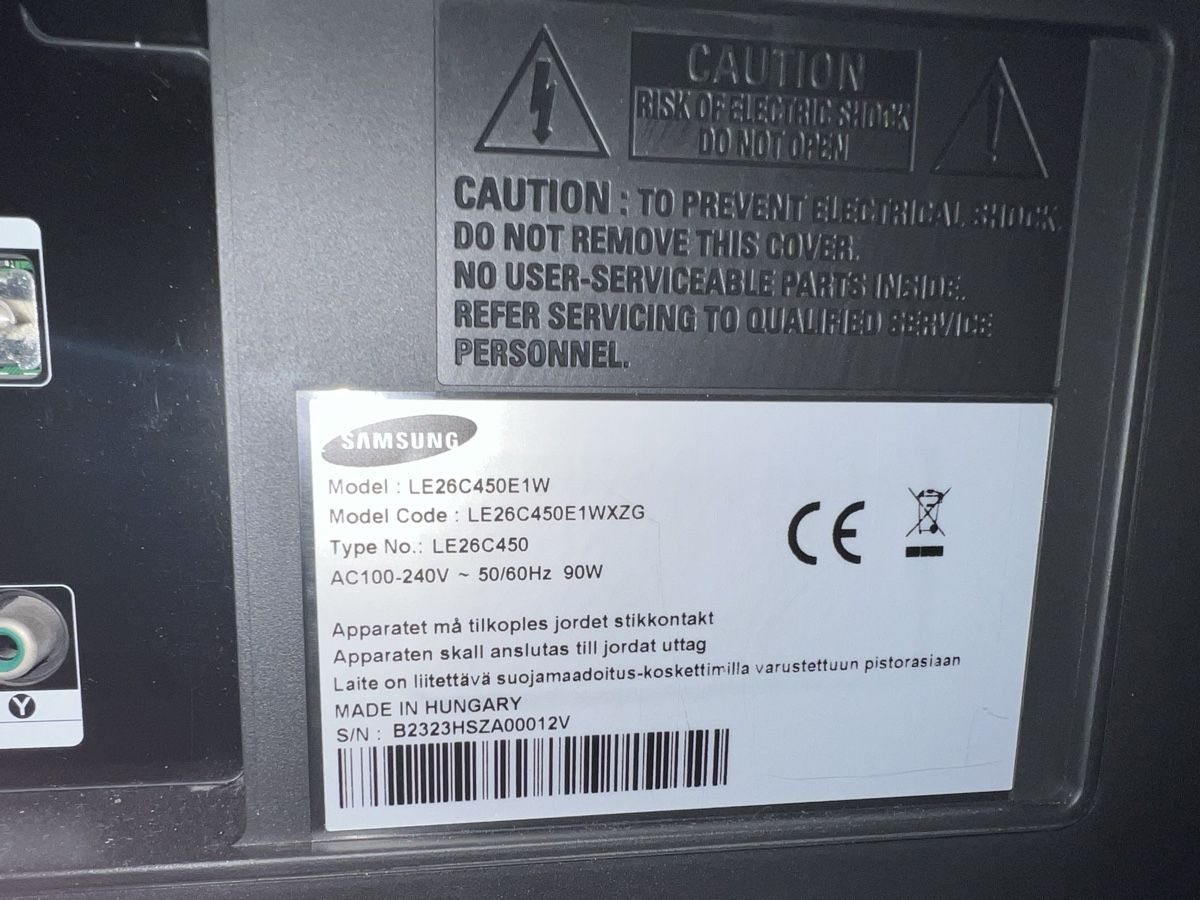 Samsung Fernseher: Samsung Fernseher – Gebraucht aus Schwerzenbach von sas_7t7r 2