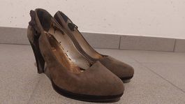 Pumps Kaliko Echtleder