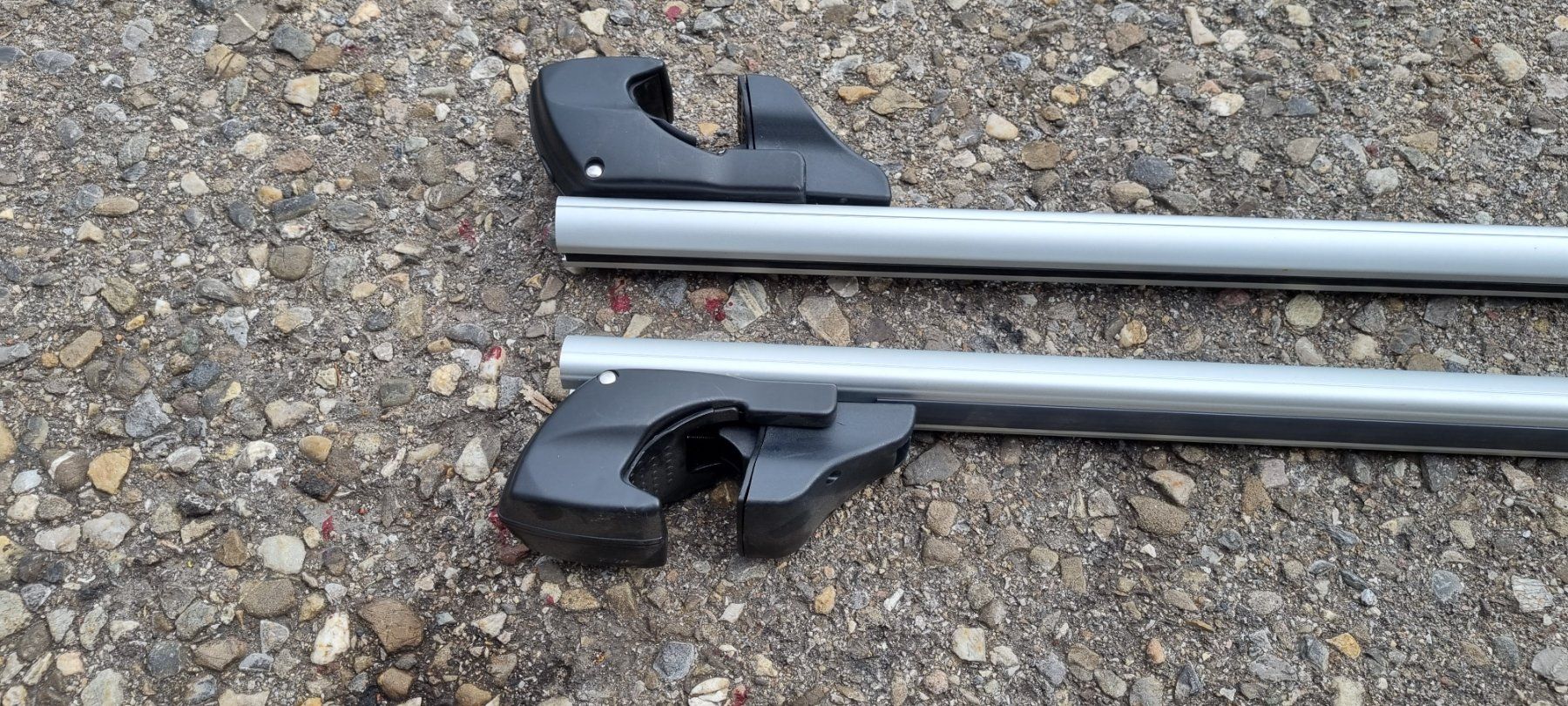 Dachträger: Dachträger Universal 1.2m breit Aluminium Aerodynamisch. – Gebraucht aus Safnern von 1EJR8 1