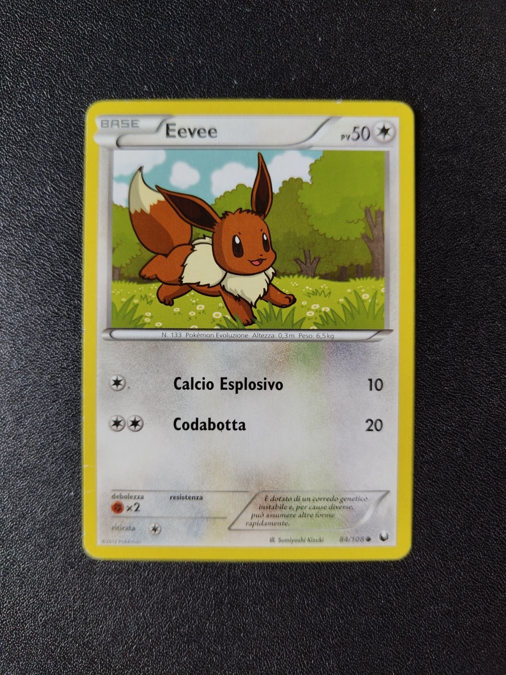 Pokémon Cartes à collectionner: Eevee 84/108 Pokémon Dark Explorers 2012 (IT) ab 1.- – D'occasion à Mezzovico par finsteraar