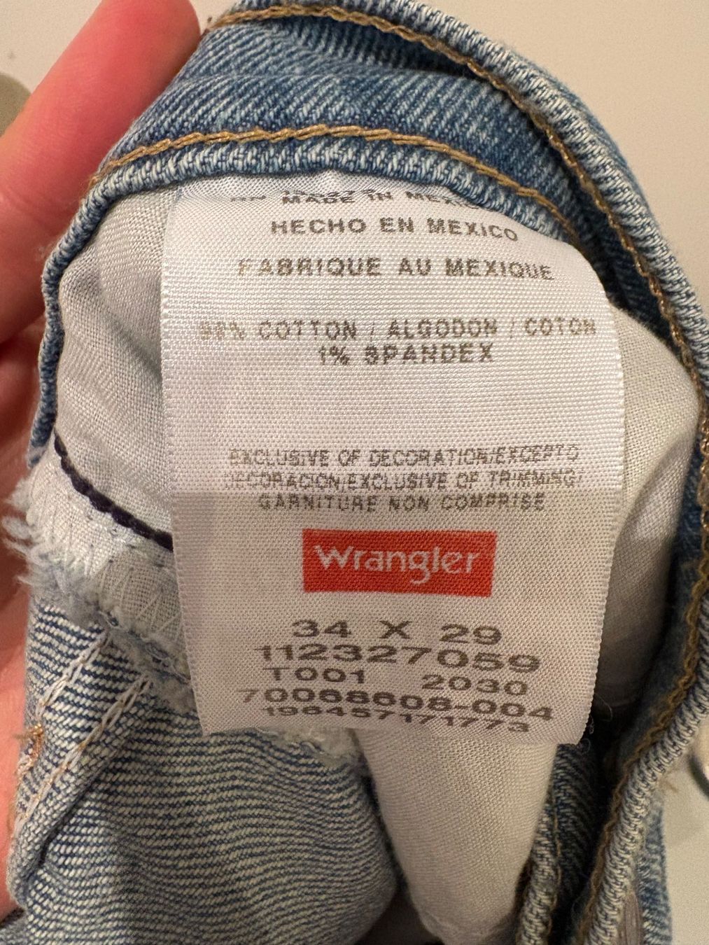 Wrangler Jeans: Wrangler Jeans - Size 34 x 29 – Usato da Muzzano venduto da Sidney_3 4
