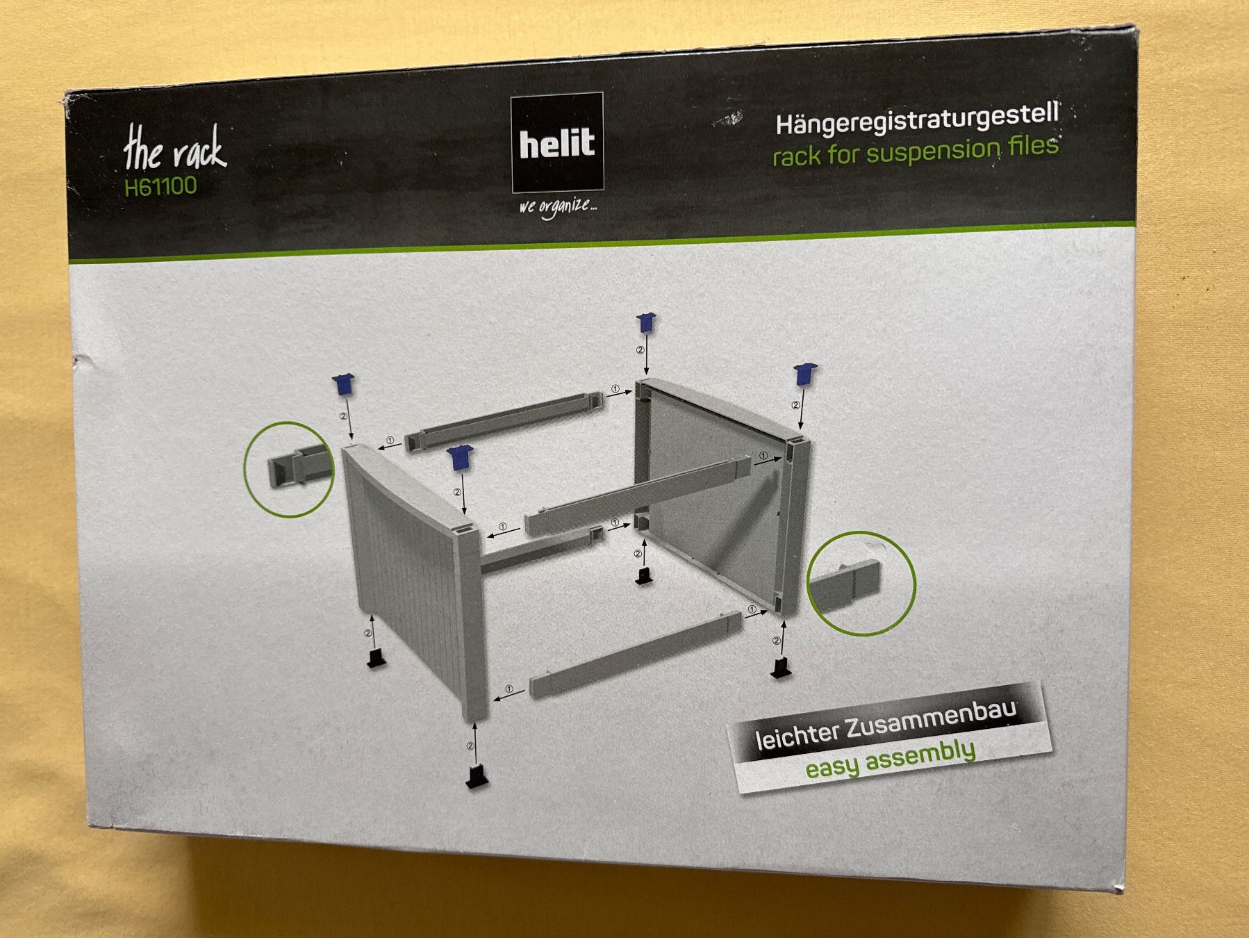 Altri accessori: HELIT Hängeregistraturgestell The Rack – Nuovo e nell'imballaggio originale da Horgen venduto da CS75 1
